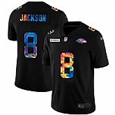 Nike Ravens 8 Lamar Jackson Black Vapor Untouchable Fashion Limited Jersey Yhua,baseball caps,new era cap wholesale,wholesale hats